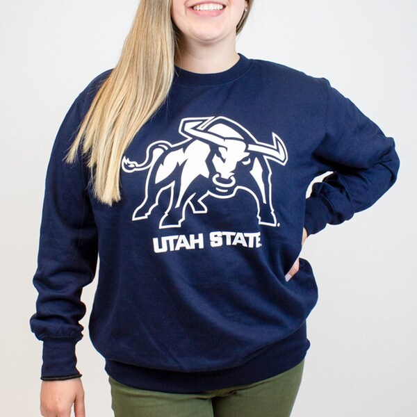 aggie bull sweatshirt with u-state